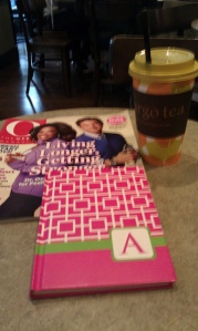Unplug and take yourself on a "me" date at a local cafe, Starbucks or Argo Tea. Read a magazine. Write in your journal. 